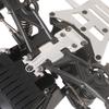 JOYSOG RC Chassis Armor for Tamiya 1/10 Hornet EVO Metal Front Chassis Skid Plate Upgrade Parts (Silver) view 2