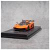 1:64 for Alloy Display Model Car Orange Classic Sports Car Home Decor Fully Enclosed Design Style view 3