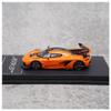 1:64 for Alloy Display Model Car Orange Classic Sports Car Home Decor Fully Enclosed Design Style view 4