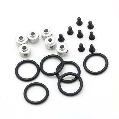 VyTRdW 5pcs 3. 17mm Prop Saver Adapter Kit with Screws and Rubber O Rings Compatible with Electric Brushless Motor Shaft Fits RC Plane Parts