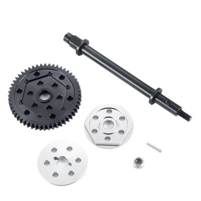 1/6 Scale Metal Spur Gear Motor Transmission Gears Set Compatible with SCX6 AXI05000 and AXI05001 Trail Honcho Upgrade Parts