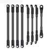 8PCS Aluminum Upper Lower Link Rod Compatible with 1 10 Scale RC Crawler Car Upgrade Parts Compatible with Various RC Vehicle Models view 2