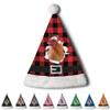 CafeTime Custom Chicken Santa Hat for Adutls Christmas Hats Headwear Unisex Holiday Comfort Velvet Xmas Hat for New Year Festive Party 16 view 1
