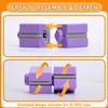 Electric Train Set for Kids, 3D Infinity Flexible Track, DIY Track Building Kits with Train and Traffic Signs Traffic, STEM Gravity-Defying Learning Toy for Boys Girls 3 4 5 6 7 8 Birthday (Advanced) view 3