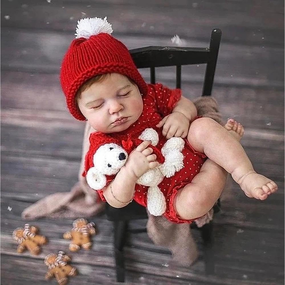 Anano Bebe Reborn De Silicona 20inch Reborn Babys Dolls Silicone Full Body Girls Baby Doll Girl with Accessories Life Like Baby Doll Girl That Look Real Silicone Reborns Babys Dolls