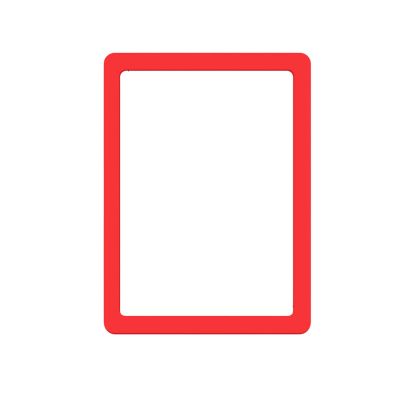 10PCS PVC Card Protectors with & Vibrant Borders for Anime Trading Cards Storage PVC Card Sleeves