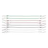 Rc Toys Parts For HSP For WLtoys 1/10 8pcs Metal Clip R Pin Rod With Anti Lost Ropes RC Body Shell Wire Scale Crawler Car Accessories(Mix and Match) view 1