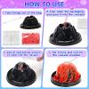 24 Pack Valentines Gifts for Kids-Volcano Eruption Science Kits with Valentines Cards, STEM Experiments for Classroom Exchange and Party Favors for Boys and Girls view 3