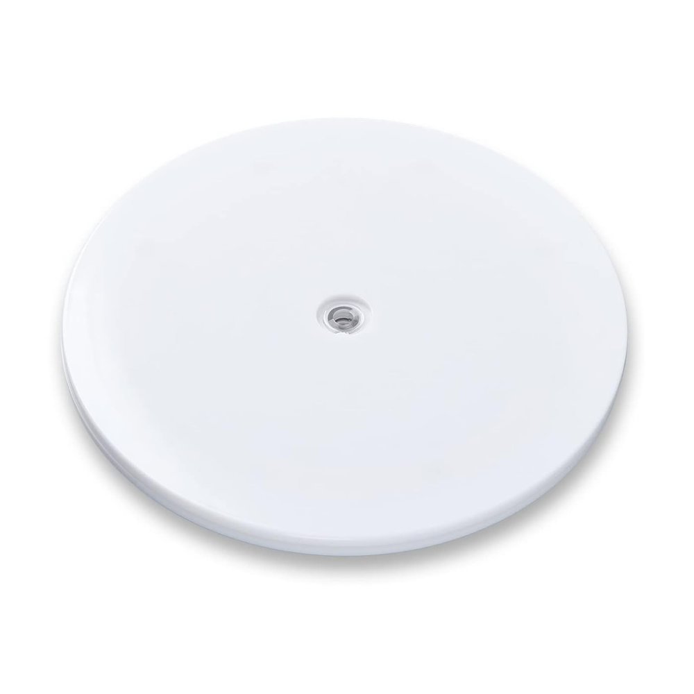 360 Rotating Display Stand for Small Objects Plastic Lazy Susans Turntable Revolving Base for Miniature Collectibles Desktop Rotating Display