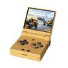 Miy Mini Flip 2.8-Inch IPS Screen Retro Handheld Game Console + Flip Onion SD Card 256G + Tempered Glass Screen Protector + Storage Bag view 1