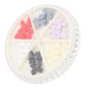 72pcs Hair Bows Colorful Plastic DIY Accessories Girl Crafts Lover Hair Clips Toddler Accessories Plastic Clips view 4