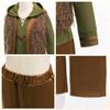 Dressy Daisy Kids Dragon Rider Inspired Costume for Boys, Medieval Forest Archer & Viking Adventurer Dress Up Outfit with Faux Fur Vest for Halloween Book Week Cosplay Birthday, Green 78 Years view 4