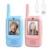 Video Walkie Talkies for Kids Pack of 2 Rechargeable Long Range Two Way Radios Toys with HD Camera & Voice for Boys Girls Age 3-12 for Indoor Outdoor Games,Camping Hiking,Travel Birthday Gifts view 1