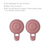 12PCS Breast Pump Parts, 8PCS Duckbill Valves & 4pcs Silicone Diaphragm Compatible with Momcozy M9 Wearable Breast Pump, Replace for M9 Pump Parts, Breastfeeding Accessories, NOT Original Pump Parts view 3