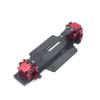 BOQEXSS Rc Toys Parts for WLtoys 284131 for K969 K979 K989 K999 P929 P939 1/28 Metal Upgrade Front and Rear Gearbox RC Car Parts Accessories(Dark Grey) view 2