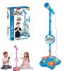 The -- Microphone Toy, -- Karaoke Microphone, Microphones Toys for Kids with Speaker and LED, Music Play, Fun and Easy-to-Use (Blue) view 1