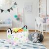ACMUUNI Rectangle Gift Shelf Nursery Storage Basket Laundry Hamper Storage Box and Bins for Home Clothes with Handles view 4