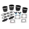 FFIPYURC 4 Inch Exhaust Bellows Kit Compatible with V6 175 205 Models Fits 32-44348001 27-863724 view 1