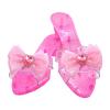 2 Pair Princess Shoes High Heels Little Girls Cute Princess Dress Up Shoes Portable Pretend Play Crystal Heels Girls Dressing-up Costumes For Girl Age 3-6 (618.54.5cm) view 2