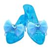 2 Pair Princess Shoes High Heels Little Girls Cute Princess Dress Up Shoes Portable Pretend Play Crystal Heels Girls Dressing-up Costumes For Girl Age 3-6 (618.54.5cm) view 3