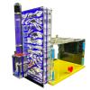 DIY T-Design Feeding Area Acrylic Farm Villa Model Kit for Enthusiasts & Collectors Blue, Compatible with Miniature Pet Playsets view 1
