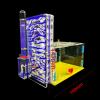 DIY T-Design Feeding Area Acrylic Farm Villa Model Kit for Enthusiasts & Collectors Blue, Compatible with Miniature Pet Playsets view 3