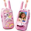 Kahopy Video Walkie Talkies for Kids, Rechargeable Kids Walkie Talkies 2 Pack, 1000FT Range, Fun Toys for Indoor Outdoor Play, Birthday Gifts for Boys and Girls Ages 3-12 (Pink+Pink) view 1