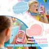 Kahopy Video Walkie Talkies for Kids, Rechargeable Kids Walkie Talkies 2 Pack, 1000FT Range, Fun Toys for Indoor Outdoor Play, Birthday Gifts for Boys and Girls Ages 3-12 (Pink+Pink) view 2