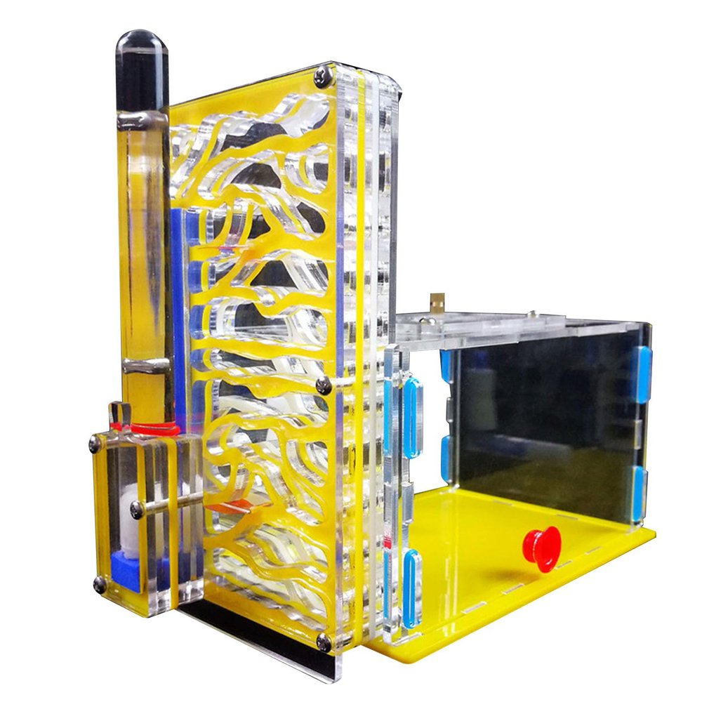DIY T-Design Feeding Area Acrylic Farm Villa Mania House Birthday Present for Enthusiasts & Collectors (Yellow)