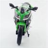 Collection 1:12 Motorcycle Model Diecasts Portable Racing Finger Motobike Simulation Collection Toys for for Ninja 250(Green White) view 3