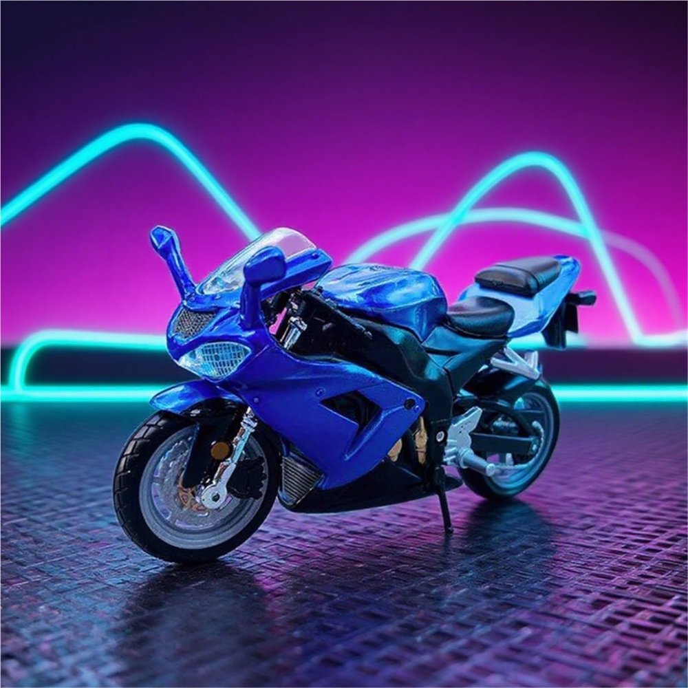 Collection 1/18 Motorcycle Model Diecasts Portable Racing Finger Motobike Simulation Collection Toys for ZX-10R