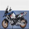 Collection 1:12 Motorcycle Model Diecasts Portable Racing Finger Motobike Simulation Collection Toys for BMW R1250 GS(Blue) view 1