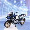 Collection 1:12 Motorcycle Model Diecasts Portable Racing Finger Motobike Simulation Collection Toys for BMW R1250 GS(Blue) view 2