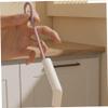2pcs Silicone Straw Brush Cleaner Set with Long Flexible Handle for Cups, Baby Bottles, Water Tumblers - Reusable Cleaning Brush for Narrow & Wide Straws (Gray, 6+9 Combo Pack).. view 3