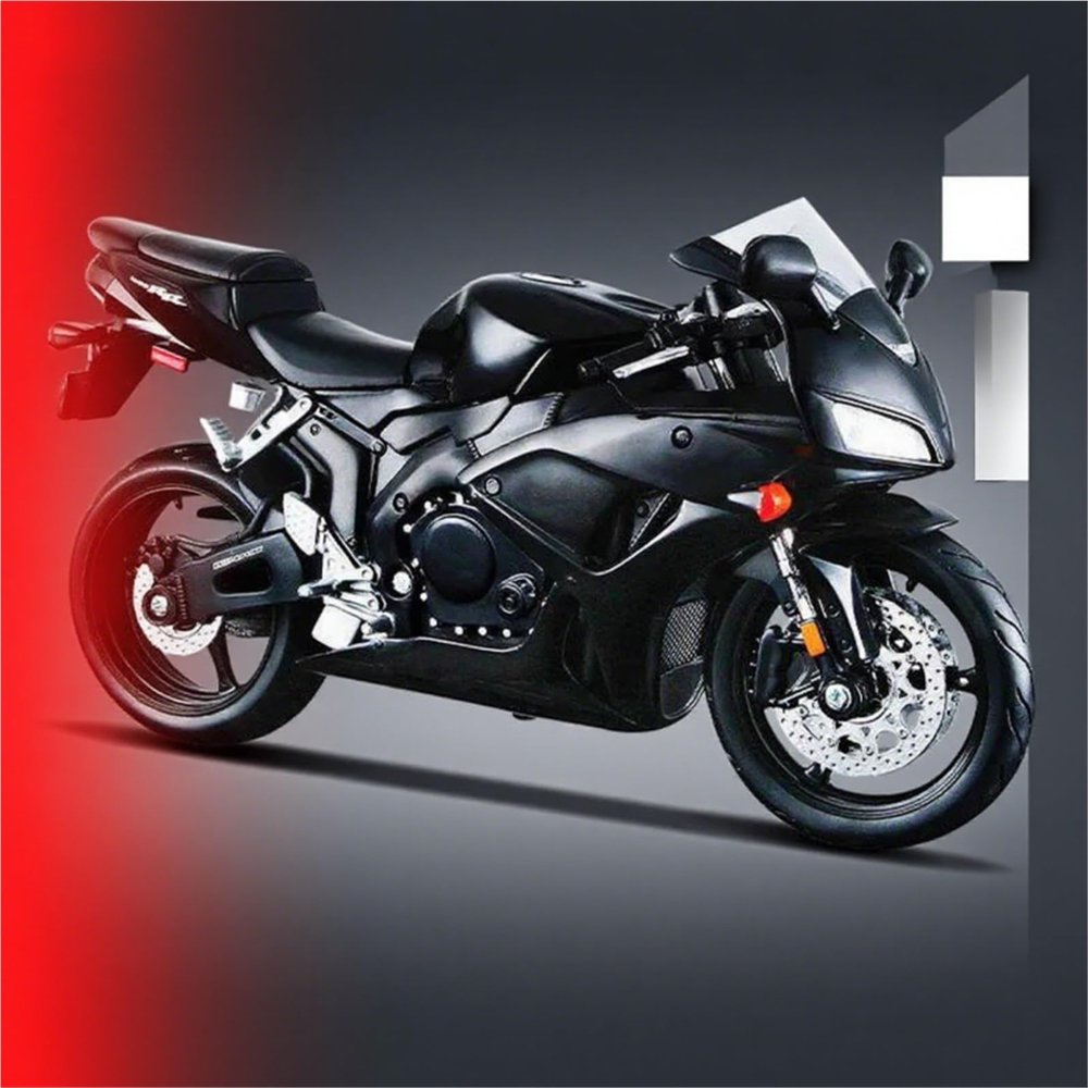 Collection 1/12 Motorcycle Model Diecasts Portable Racing Finger Motobike Simulation Collection Toys for H-ONDA CBR 1000 RR