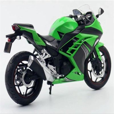 Collection 1:12 Motorcycle Model Diecasts Portable Racing Finger Motobike Simulation Collection Toys for for Ninja 250(Green)