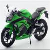 Collection 1:12 Motorcycle Model Diecasts Portable Racing Finger Motobike Simulation Collection Toys for for Ninja 250(Green) view 2