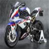 Collection 1/9 Motorcycle Model Diecasts Portable Racing Finger Motobike Simulation Collection Toys for BMW S1000RR view 2