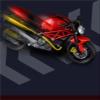 Collection 1/18 Motorcycle Model Diecasts Portable Racing Finger Motobike Simulation Collection Toys for Ducati Monster 795(Red) view 3