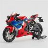 Collection 1:12 Motorcycle Model Diecasts Portable Racing Finger Motobike Simulation Collection Toys for H-ONDA CBR for Fireblade HRC(Red) view 3
