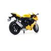 Collection 1/18 Motorcycle Model Diecasts Portable Racing Finger Motobike Simulation Collection Toys for Y-AMAHA YZF-R1(Yellow) view 4
