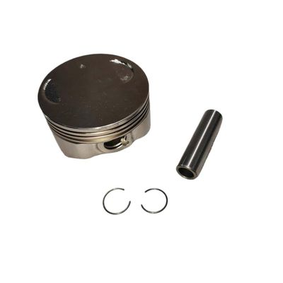 Piston Kit with Pin and Circlips Compatible with RM120-V 121CC 4 Stroke Rammer Engine for Generators and Power