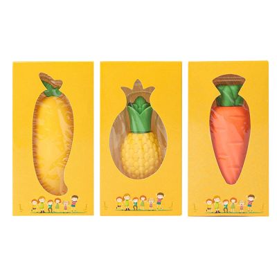 3pcs Cute Fruit Eraser Colorful Pencil Erasers Cartoon School Office Supplies Stationery for Students Gifts Toppers Valentines Pencils for Colored Pencils Stick Refill Colorful