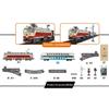SS7C Alloy Steam Train Set with Electric Operation, Immersive Sound & Light Effects, and Long Circular Track for Educational Play and Collector Scenes view 2