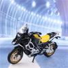 Collection 1:12 Motorcycle Model Diecasts Portable Racing Finger Motobike Simulation Collection Toys for BMW R1250 GS(Yellow) view 3