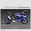 Collection 1/12 Motorcycle Model Diecasts Portable Racing Finger Motobike Simulation Collection Toys for Y-AMAHA R1M(Blue) view 4