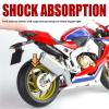 Collection 1/9 Motorcycle Model Diecasts Portable Racing Finger Motobike Simulation Collection Toys for H-ONDA CBR1000RR CBR 1000RR(Red) view 2