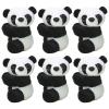 byepica 6 Set Panda Plush Clips, 3.5 X 2 in / 9 X 5 Cm, Cute Stuffed Animal Clip, Great for Note Clips, Curtain Holders & Gifts view 1
