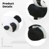byepica 6 Set Panda Plush Clips, 3.5 X 2 in / 9 X 5 Cm, Cute Stuffed Animal Clip, Great for Note Clips, Curtain Holders & Gifts view 2