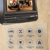 Goekhyrani RC Tractor 2.4G 4WD Full Proportional Remote Control Retro Tractor Construction Vehicle with Multi-Directional Control, Truck Gift for Adults - RTR view 3
